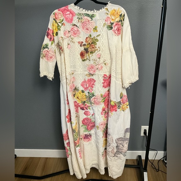 Magnolia pearl eyelet Coronado dress - Picture 2 of 2